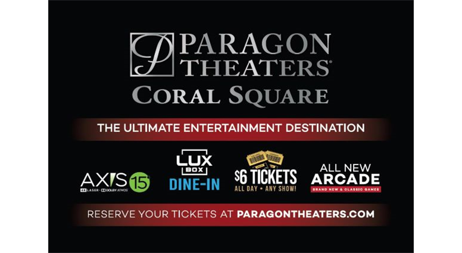 Our newest sponsor Paragon Theaters!